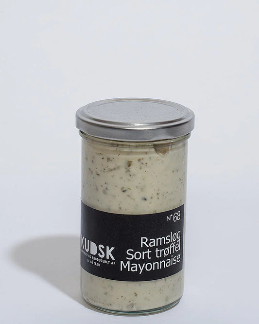 Kudsk Ramsløg sort trøffel mayonnaise Nr68
