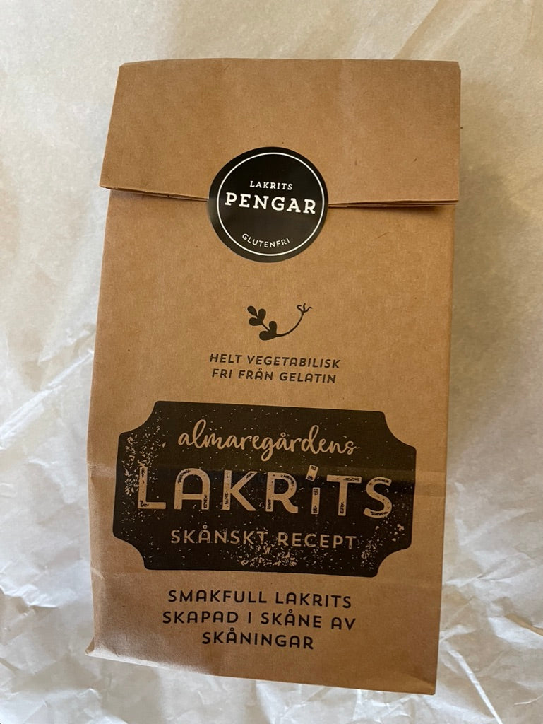 Almaregårdens Lakrits Pengar
