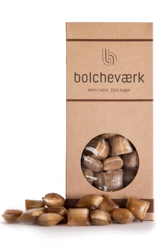 Bolcheværk Flødekaramel og Havsalt - Sukkerfri bolcher